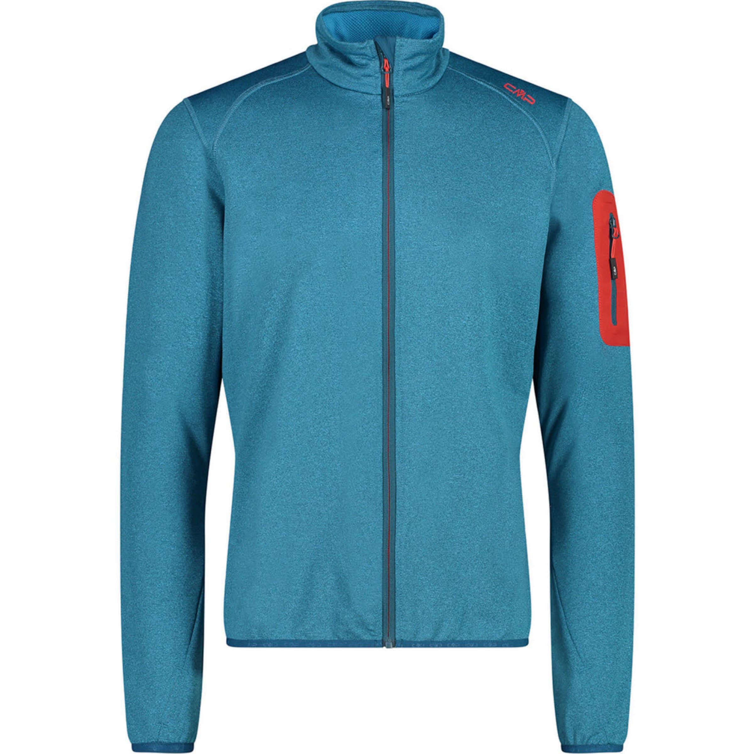 CMP Funktionsfleecejacke 'Gridtech' in Blau: Vorderseite