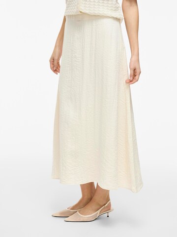 VILA Nederdel i beige