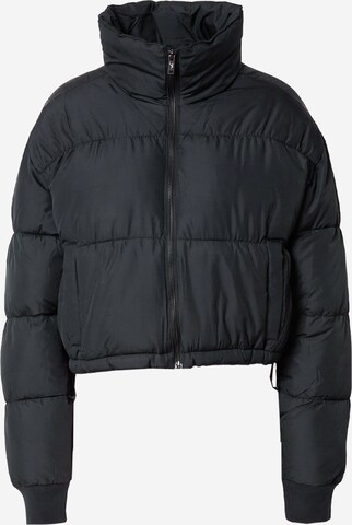 HOLLISTER Демисезонная куртка в Черный: спереди