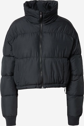 Veste mi-saison HOLLISTER en noir : devant