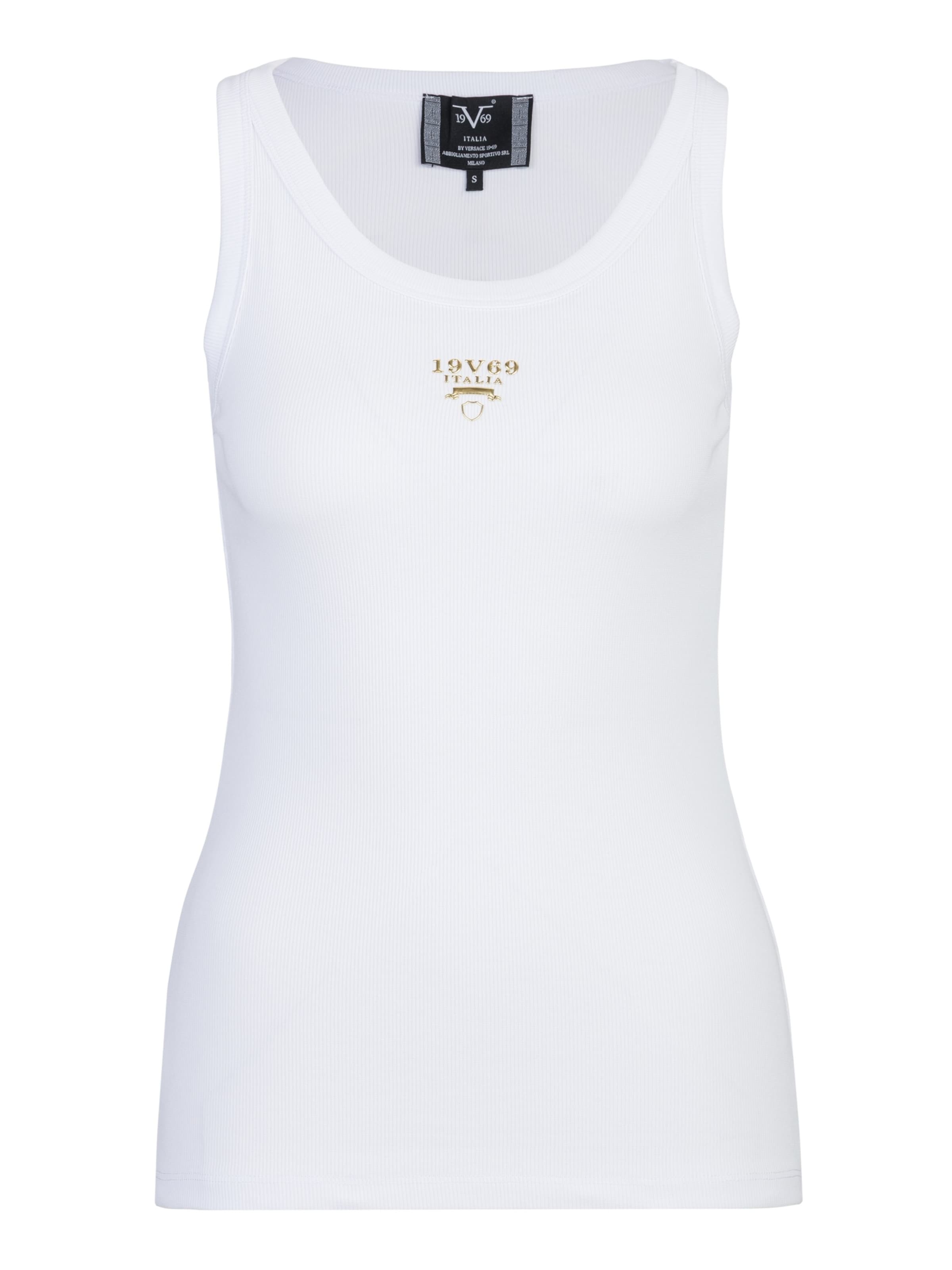 Haut 'Benicia' 19V69 ITALIA en blanc : devant