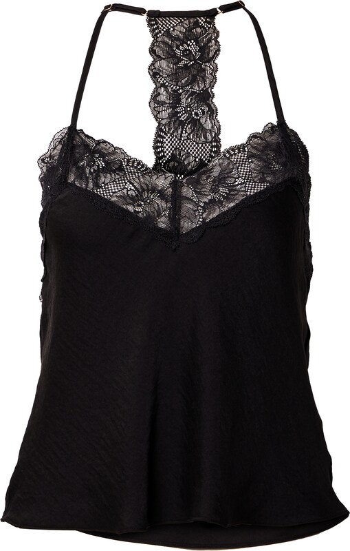 Hunkemöller Schlaftop 'Cami' in Schwarz Hunkemöller Schlaftop 'Cami' in Schwarz