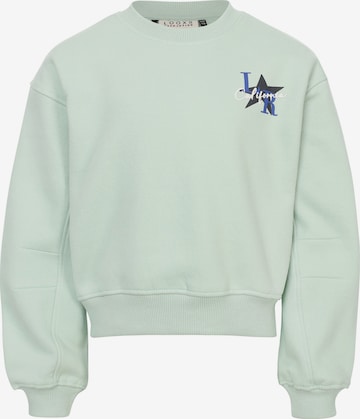 Looxs Revolution Sweatshirt in Green: front