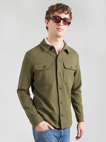 Coupe regular Chemise 'ONSNEWKODYL' Only & Sons en vert : devant