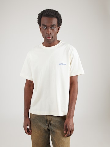 JACK & JONES Tričko 'JWHUNION' - Béžová: predná strana