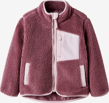 NAME IT Fleece jacket 'Mattia' in Pink: front