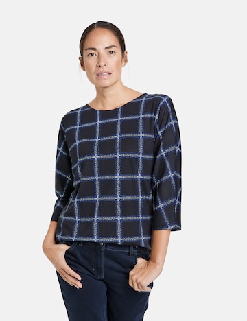 GERRY WEBER Shirt in Blauw: voorkant