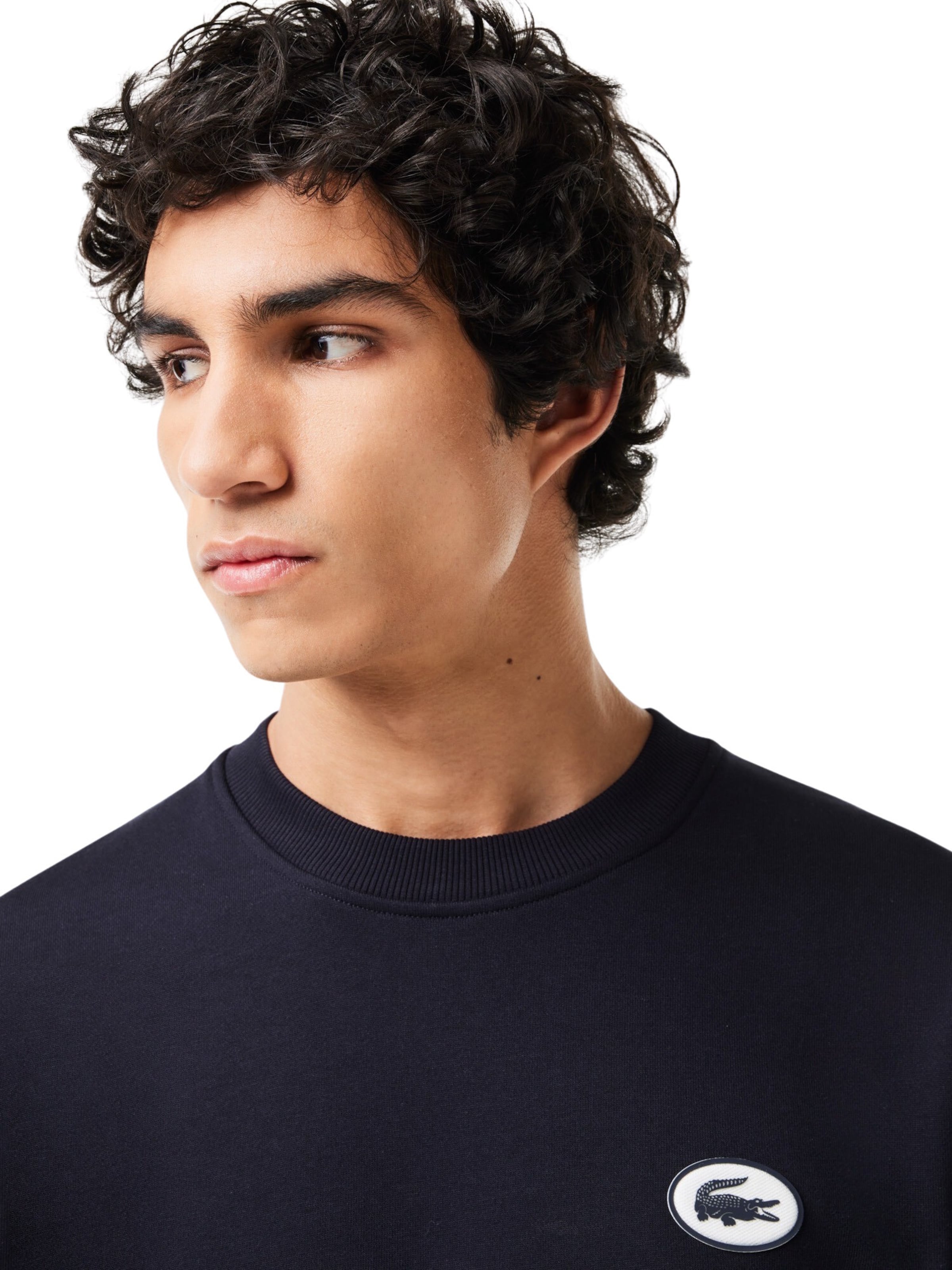 LACOSTE Sweatshirt i blå