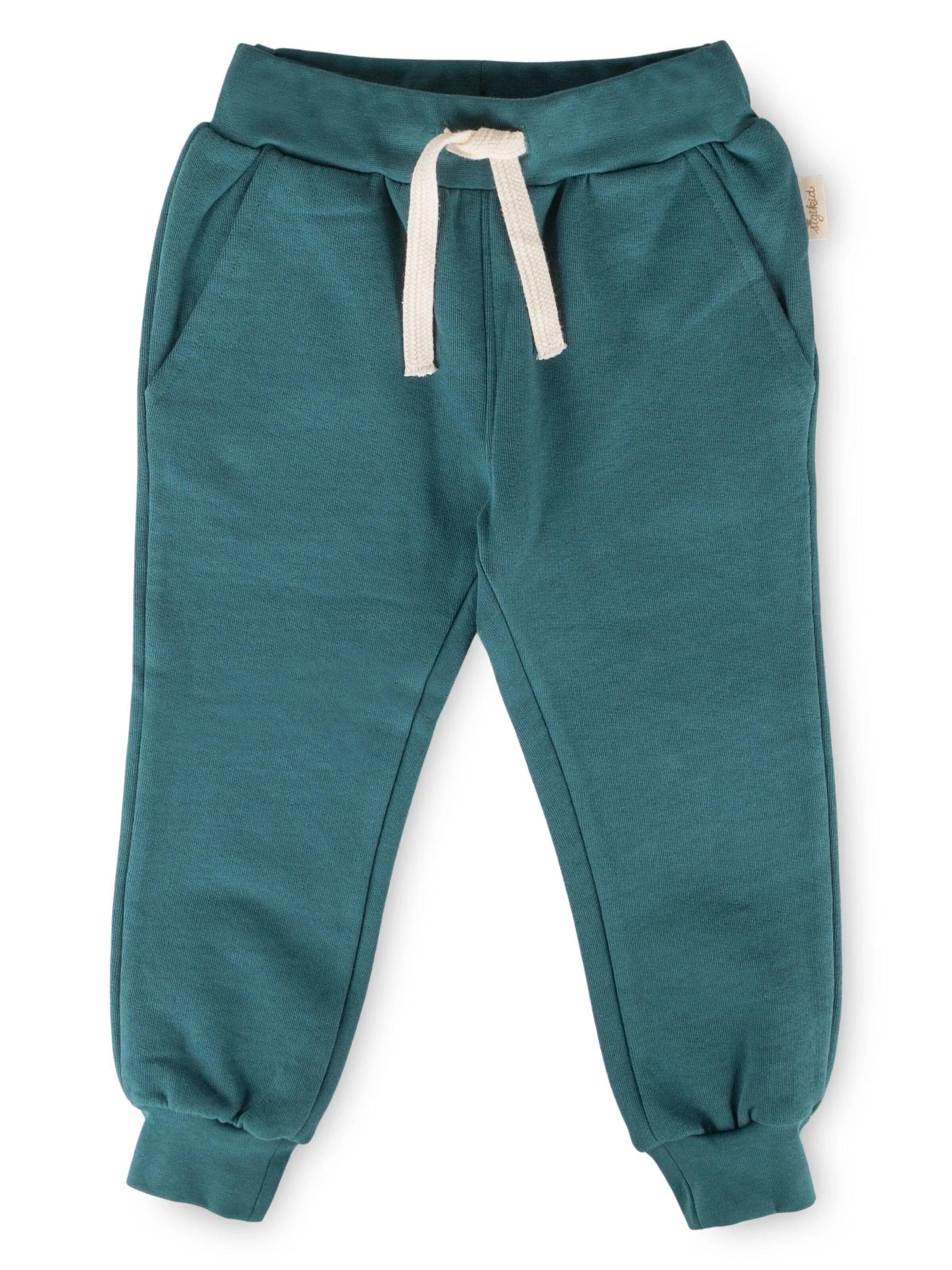 SIGIKID Pants 'Sweathose' in 98/Regular in Green, Item view
