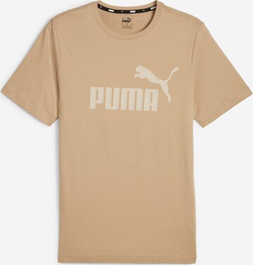 PUMA Λειτουργικό μπλουζάκι 'Essential' σε μπεζ: μπροστά