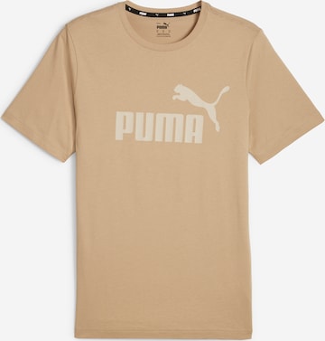PUMA T-Shirt 'Essential' in Beige: predná strana