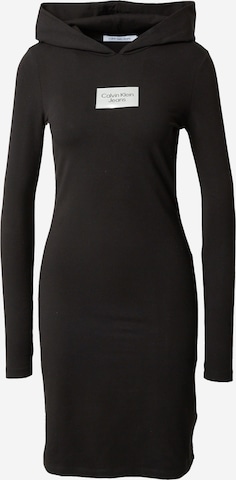 Calvin Klein Jeans Dress in Black: front