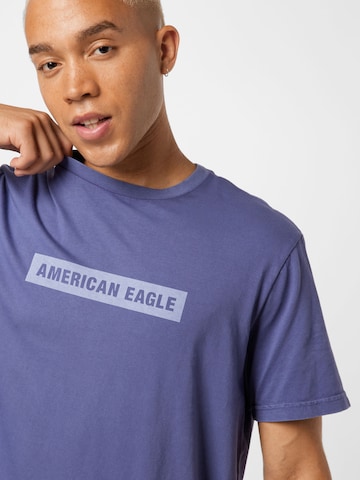 American Eagle Shirt in Blauw