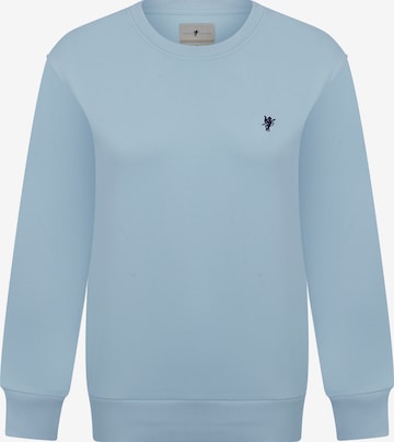 DENIM CULTURE Sweatshirt 'Felicity' i blå: framsida