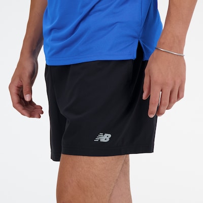 new balance Pantalón deportivo en gris / negro, Vista del producto