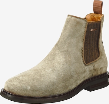 GANT - Botas chelsea 'St Fairkon' em cinzento: frente