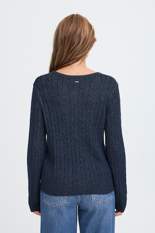 Pulz Strickjacke 'STEFFI' in Blau