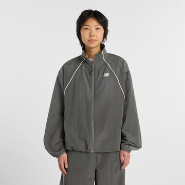 Veste de sport 'Sport Legacy Jacket' new balance en gris : devant