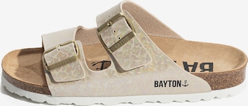 Bayton - Zapatos abiertos 'Atlas' en beige: frente