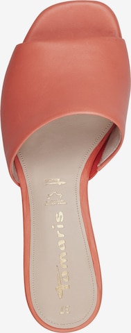 TAMARIS Mules in Orange