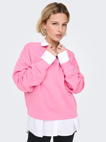 ONLY Tréning póló 'ONLBEST' - rózsaszín