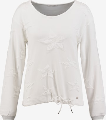 Key LargoSweater majica 'Sky' - bijela boja: prednji dio