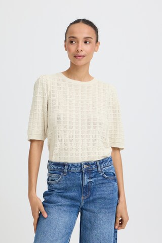 b.young - Jersey en beige: frente