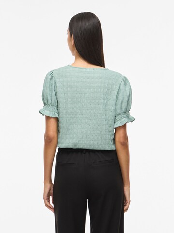 Chemisier 'VIDrete' VILA en bleu