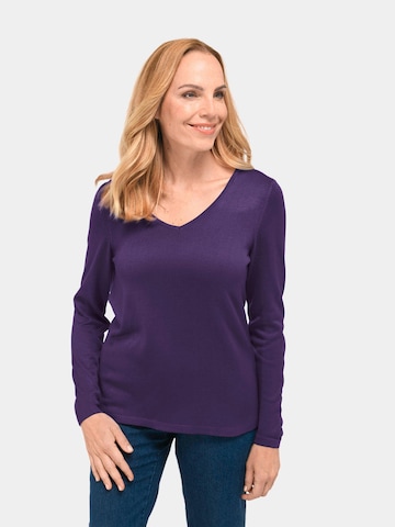 Goldner Sweater in Purple: front