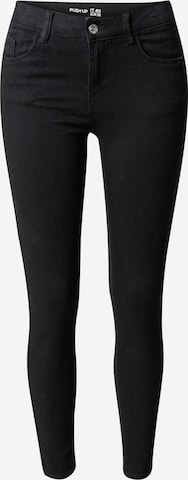 OVS Skinny Jeans in Black: front