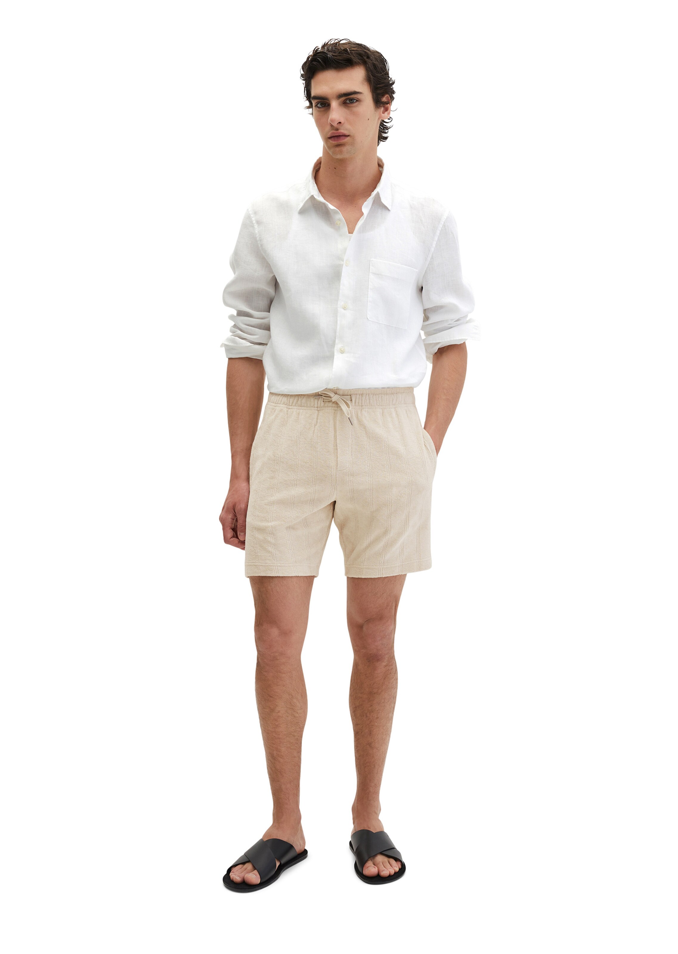 Marc O'Polo Regular Trousers in Beige
