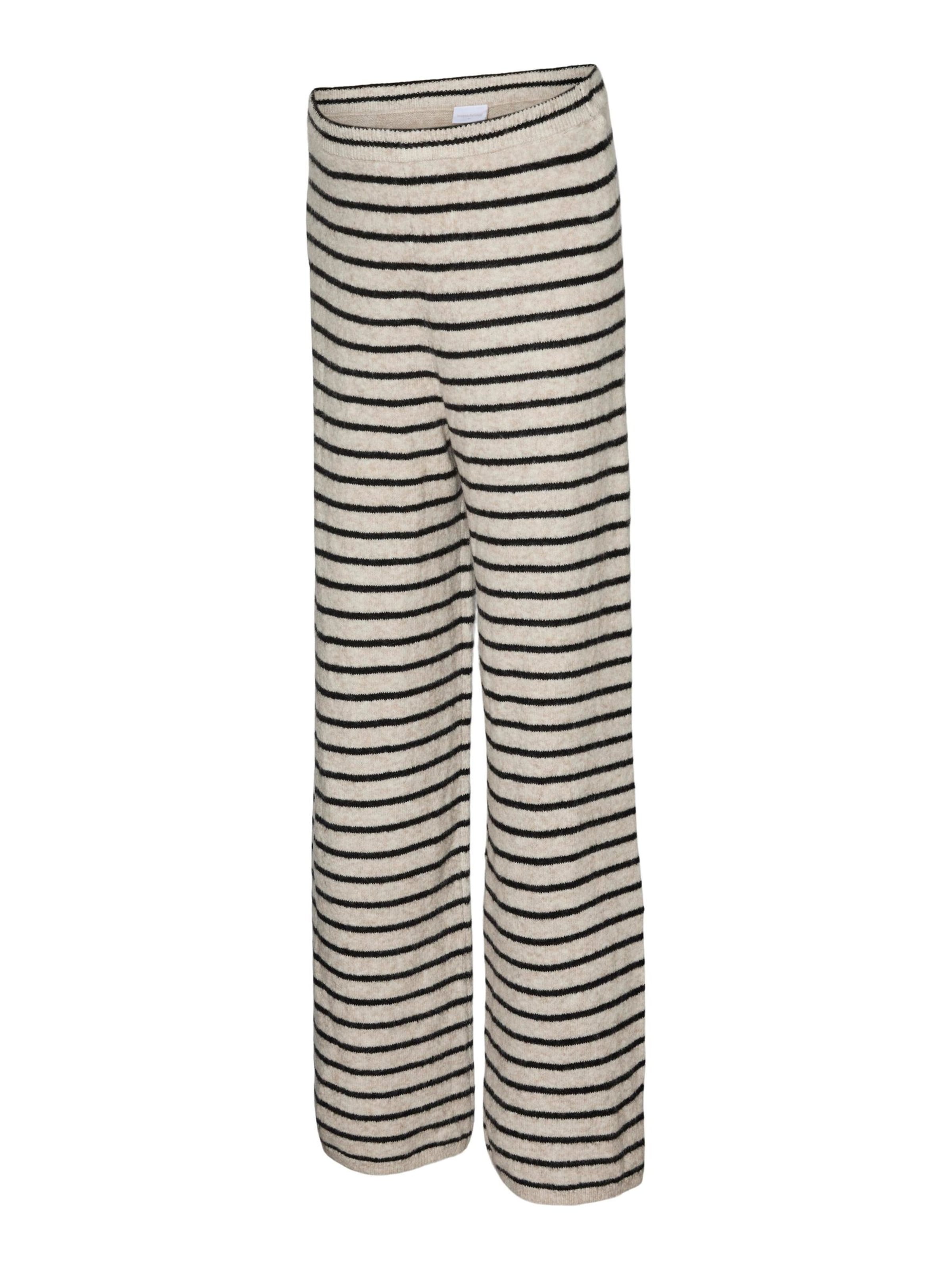 MAMALICIOUS Pantalón en negro / blanco, Vista del producto