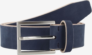 Ceinture bugatti en bleu : devant