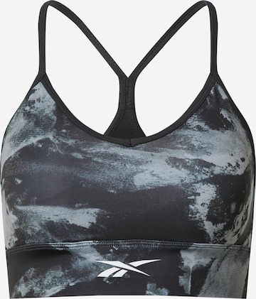 Reebok Bustier Sport bh 'Meet You There' in Blauw: voorkant