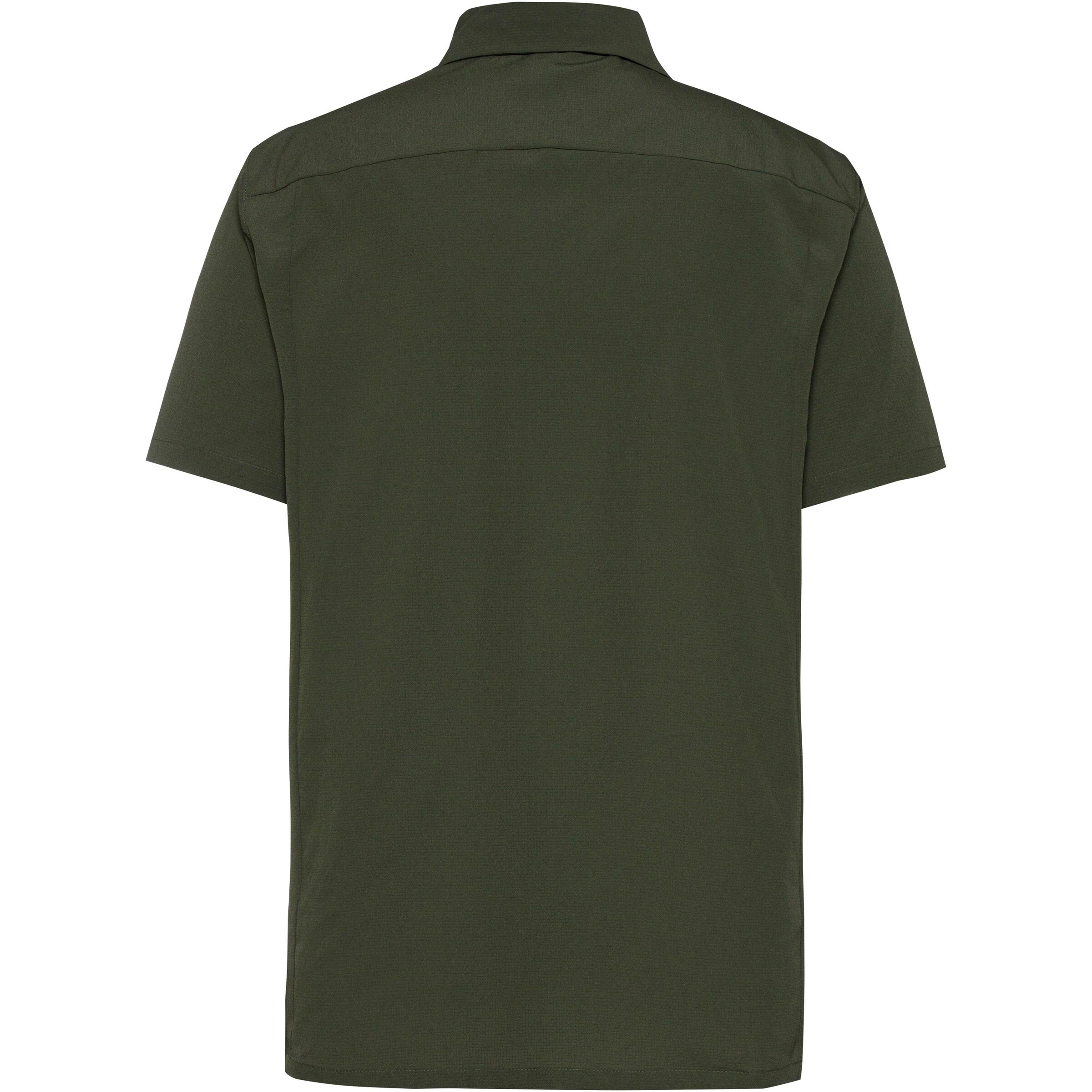 ODLO Regular fit Athletic Button Up Shirt 'Essential' in Green