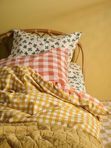 ESSENZA Duvet Cover 'Checking-In' in Orange