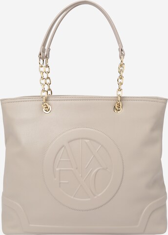 ARMANI EXCHANGE Shopper in Beige