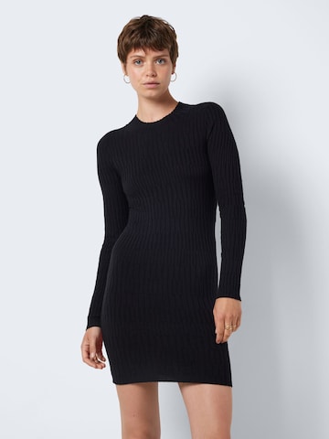 Noisy may Knitted dress 'NANCY' in Black: front