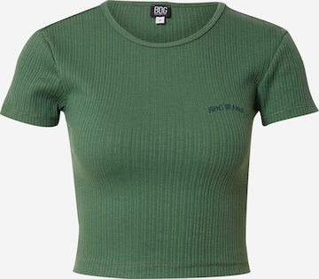 T-shirt BDG Urban Outfitters en vert : devant