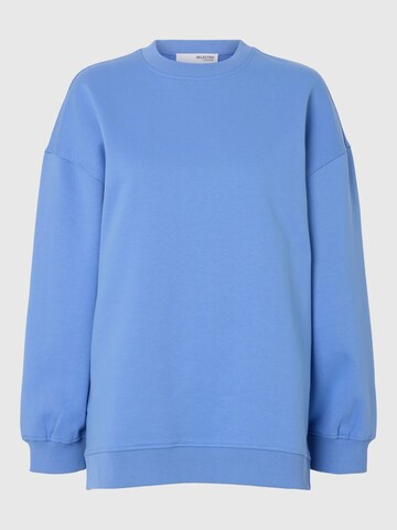 SELECTED FEMME Sweatshirt in Blauw: voorkant