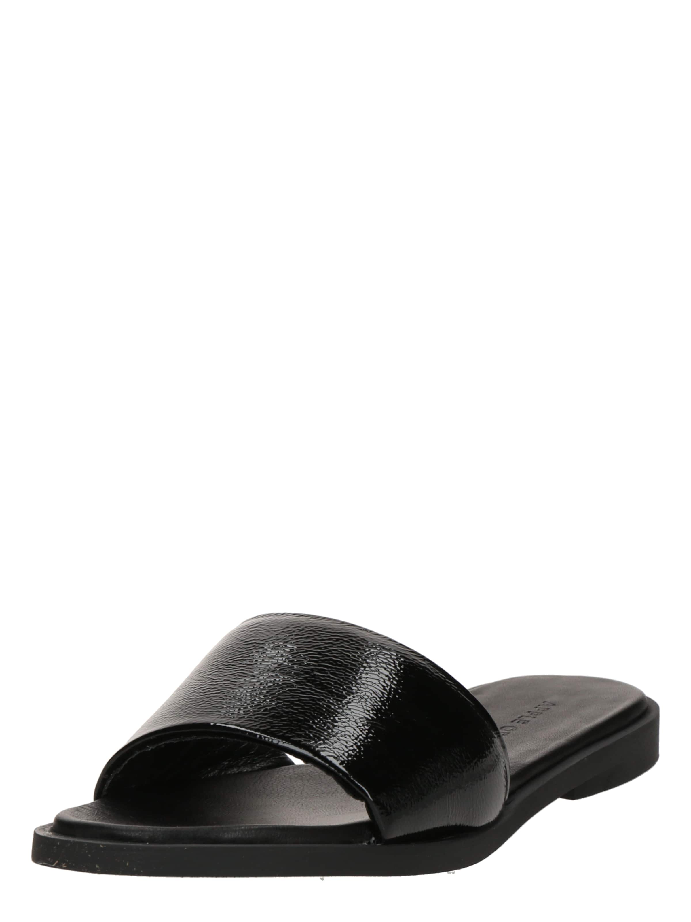 melns Apple of Eden Ādas čības 'AGNIS': no priekšpuses