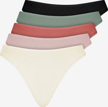 Nur Die Thong in Mixed colors: front