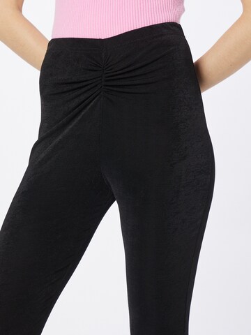 Nasty Gal Flared Trousers in Black