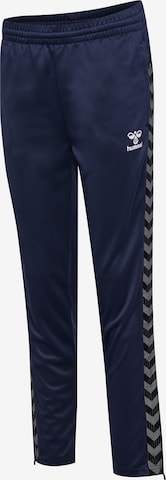 Hummel Regular Workout Pants 'AUTHENTIC PL' in Blue