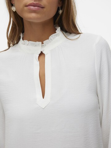 VERO MODA Bluse 'ALVA' i hvid