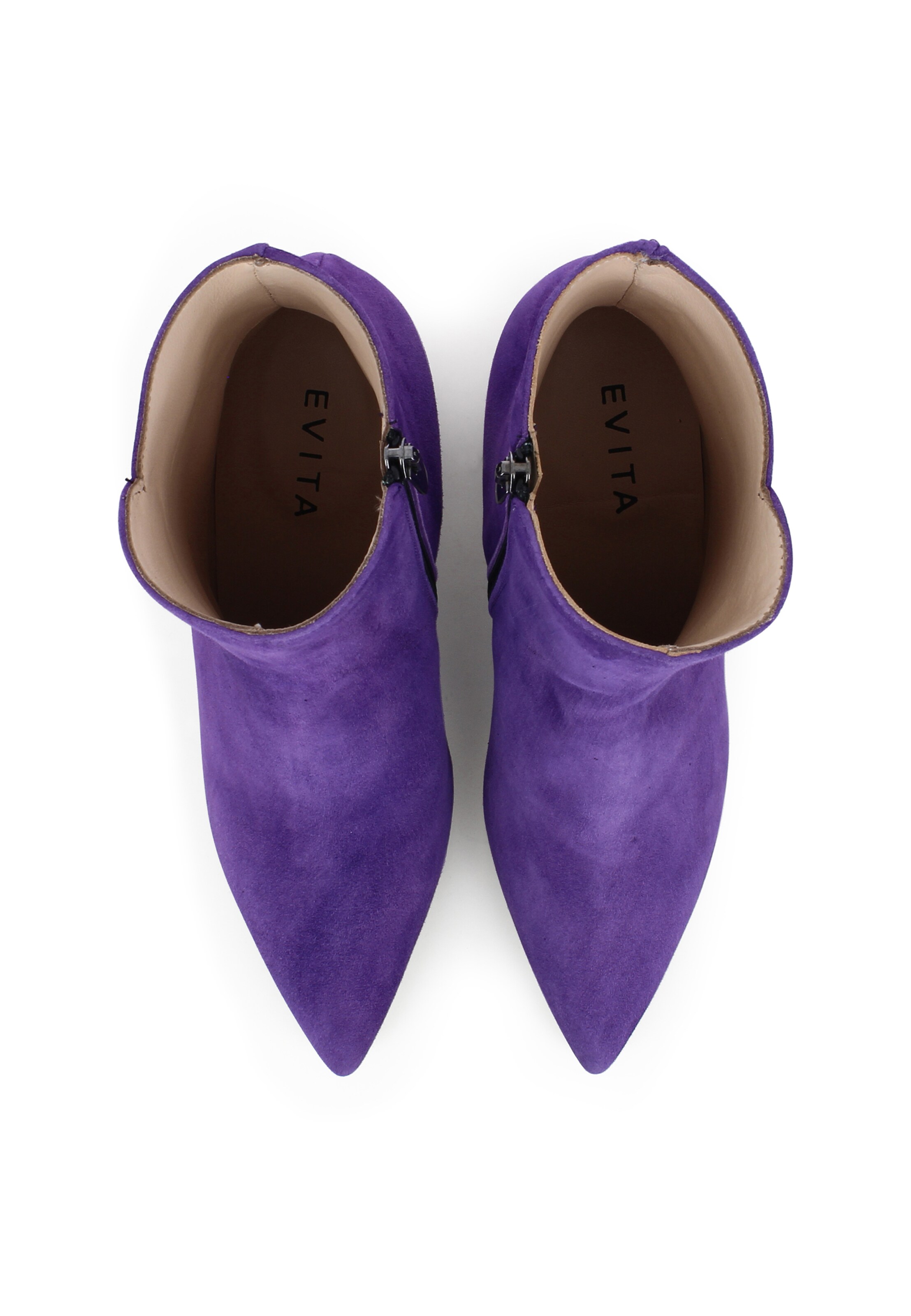 Bottines 'DARIANA' EVITA en violet