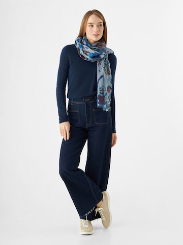 Écharpe CODELLO en bleu