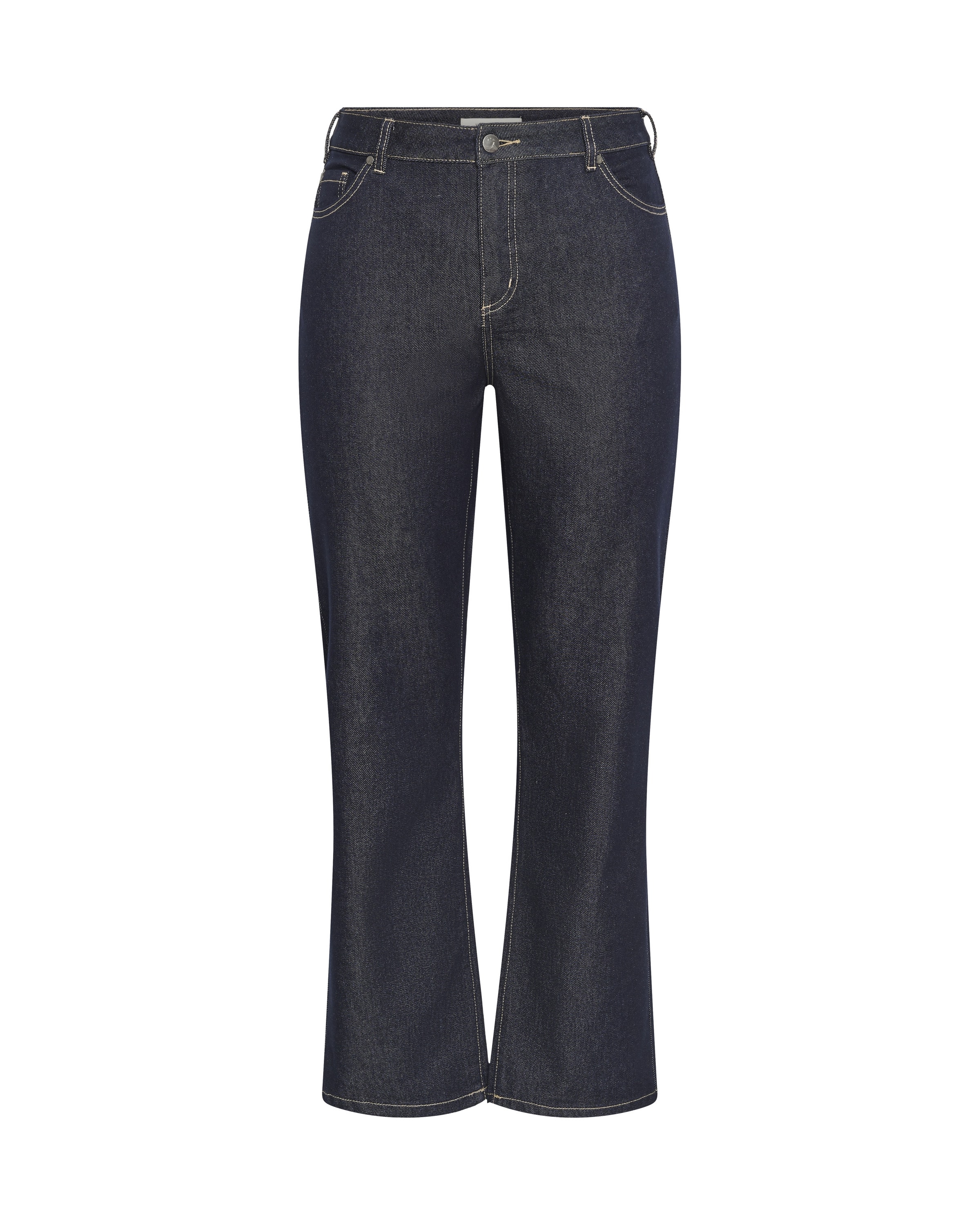 Coupe slim Jean KAFFE CURVE en bleu : devant