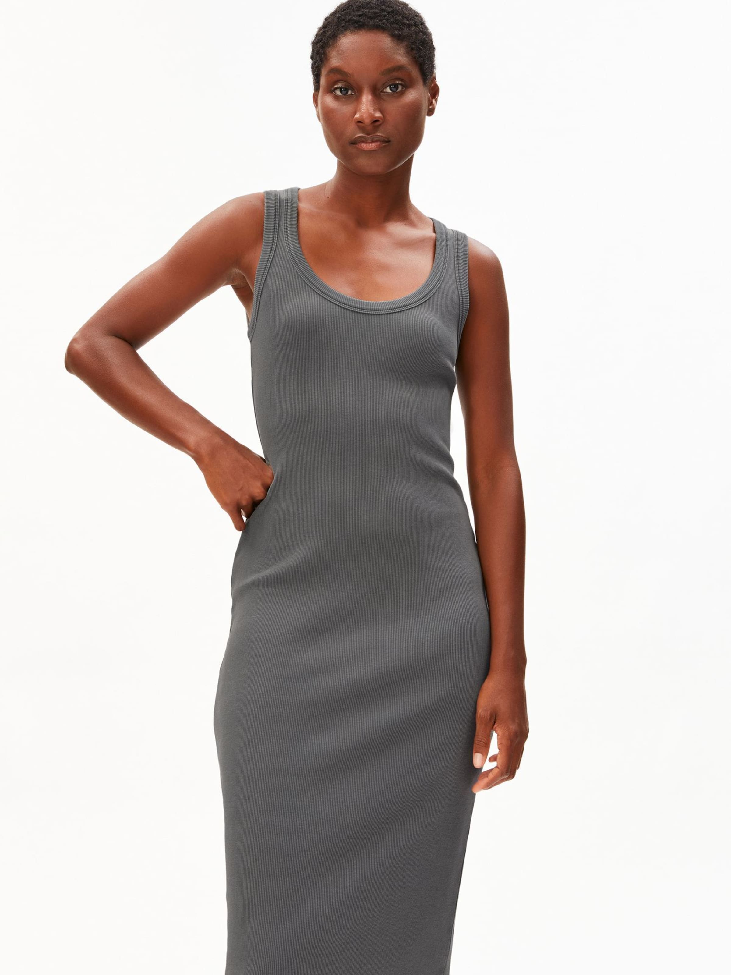 ARMEDANGELS Dress in Grey: front
