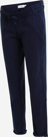 MAMALICIOUS Regular Broek 'BEACH' in Blauw: voorkant